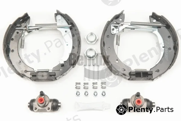 BENDIX Braking BXK5074 — Brake Shoe Set Shoe Kit Pro