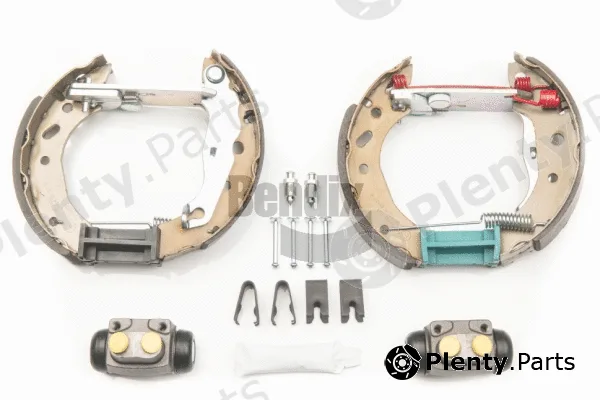 BENDIX Braking BXK2081 — Brake Shoe Set Shoe Kit Pro