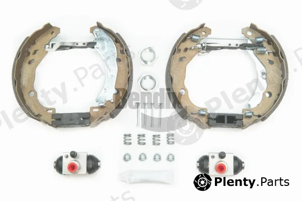 BENDIX Braking BXK2167 — Brake Shoe Set Shoe Kit Pro