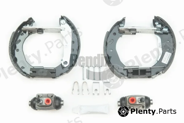 BENDIX Braking BXK1047 — Brake Shoe Set Shoe Kit Pro