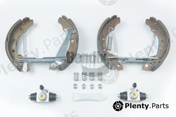 BENDIX Braking BXK2057 — Brake Shoe Set Shoe Kit Pro