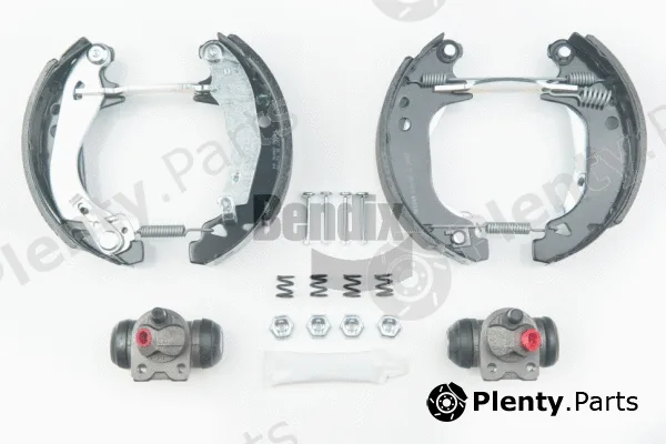 BENDIX Braking BXK1325 — Brake Shoe Set Shoe Kit Pro