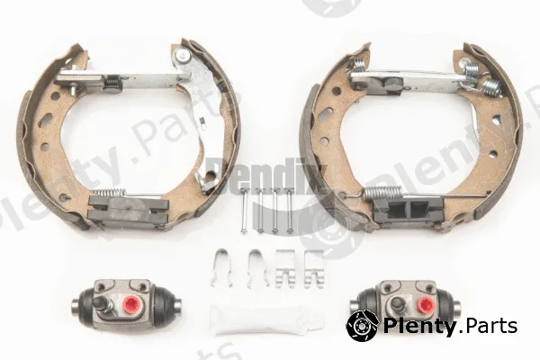 BENDIX Braking BXK1081 — Brake Shoe Set Shoe Kit Pro