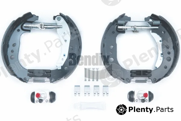 BENDIX Braking BXK1292 — Brake Shoe Set Shoe Kit Pro