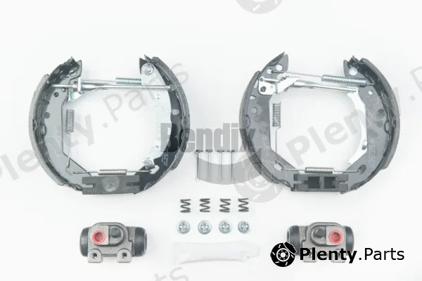 BENDIX Braking BXK4022 — Brake Shoe Set Shoe Kit Pro