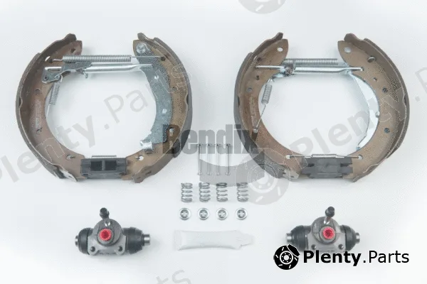 BENDIX Braking BXK1110 — Brake Shoe Set Shoe Kit Pro