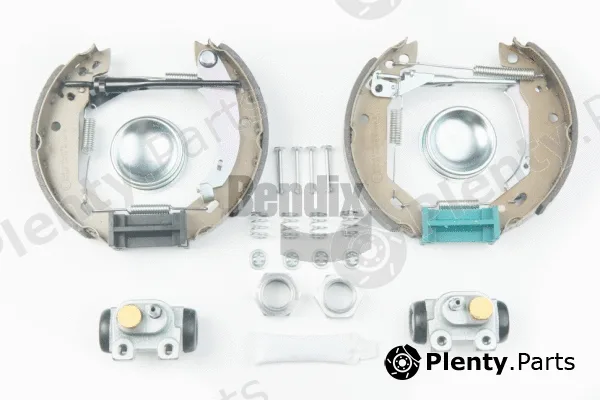 BENDIX Braking BXK1021 — Brake Shoe Set Shoe Kit Pro