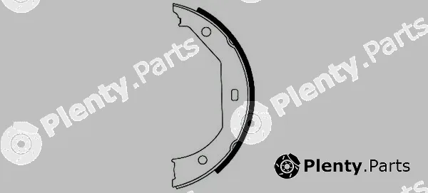 BENDIX Braking BXS1085 — Brake Shoe Set, parking brake