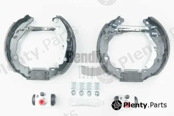BENDIX Braking BXK1319 — Brake Shoe Set Shoe Kit Pro