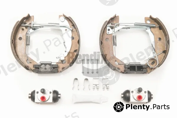 BENDIX Braking BXK1102 — Brake Shoe Set Shoe Kit Pro