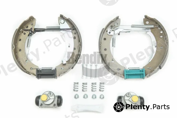 BENDIX Braking BXK6074 — Brake Shoe Set Shoe Kit Pro