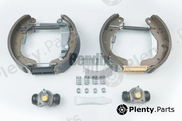 BENDIX Braking BXK1059 — Brake Shoe Set Shoe Kit Pro