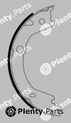 BENDIX Braking BXS1223 — Brake Shoe Set, parking brake