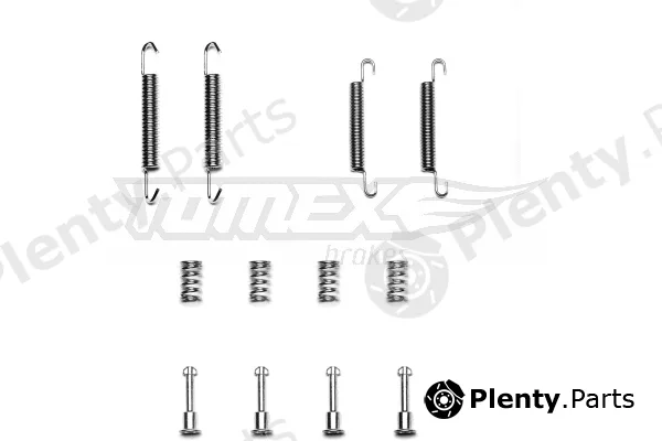 TOMEX Brakes TX40-02 — Accessory Kit, brake shoes