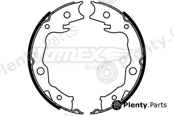 TOMEX Brakes TX22-24 — Brake Shoe Set