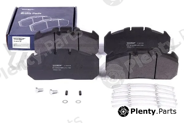 TOMEX Brakes TX2913100 — Brake Pad Set, disc brake