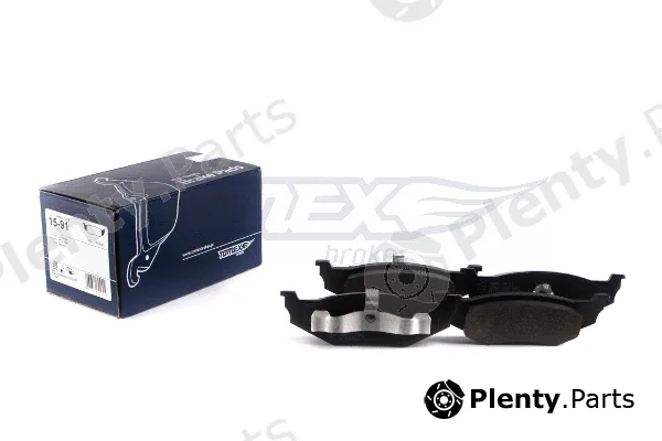 TOMEX Brakes TX15-91 — Brake Pad Set, disc brake