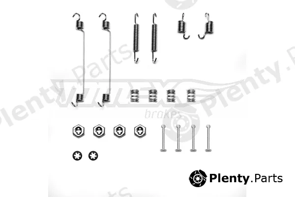 TOMEX Brakes TX40-14 — Accessory Kit, brake shoes