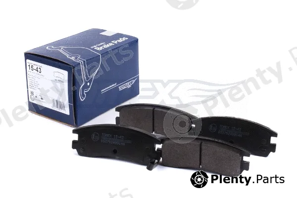 TOMEX Brakes TX15-43 — Brake Pad Set, disc brake