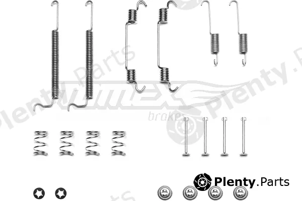 TOMEX Brakes TX40-57 — Accessory Kit, brake shoes
