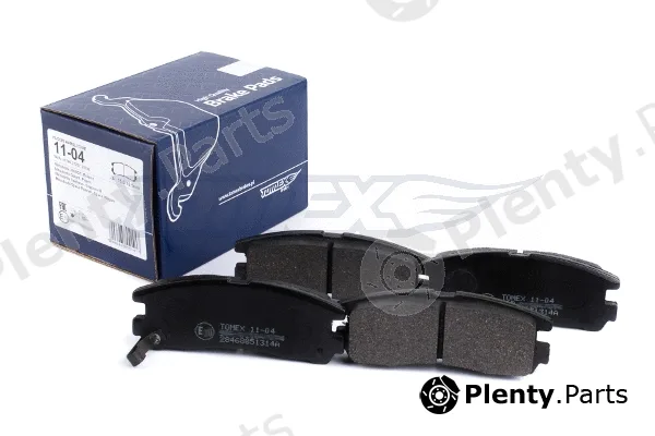 TOMEX Brakes TX11-04 — Brake Pad Set, disc brake