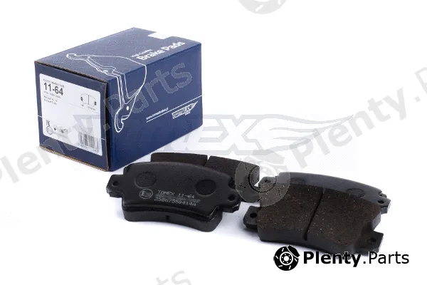 TOMEX Brakes TX11-64 — Brake Pad Set, disc brake
