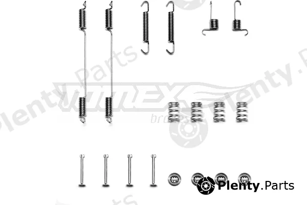 TOMEX Brakes TX40-31 — Accessory Kit, brake shoes