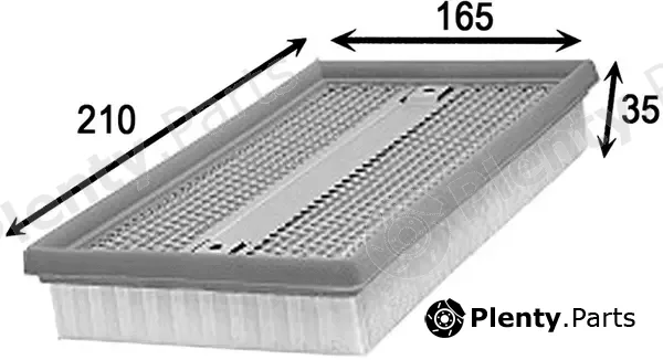 Js Asakashi A0180 — Air Filter