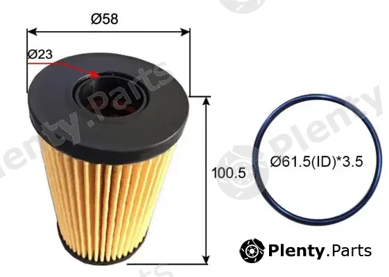 Js Asakashi OE0129 — Oil Filter