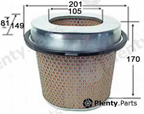 Js Asakashi A3006 — Air Filter