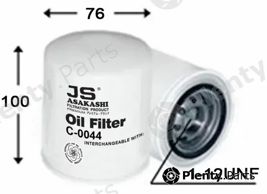 Js Asakashi C0044 — Oil Filter