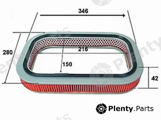 Js Asakashi A826J — Air Filter