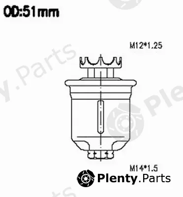 Js Asakashi FS3210U — Fuel Filter