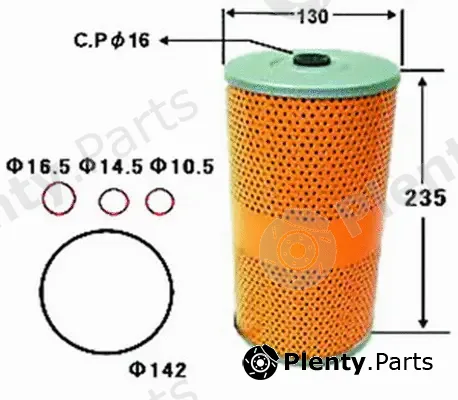 Js Asakashi OE258J — Oil Filter