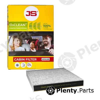 Js Asakashi AC0116B — Filter, cabin air