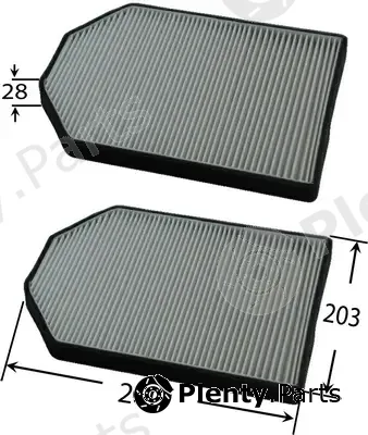 JS Asakashi AC0122SET — Filter, cabin air