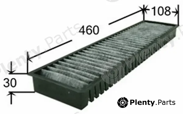 Js Asakashi AC0035C — Filter, cabin air
