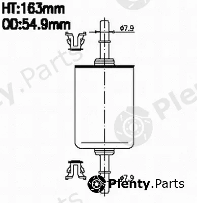 Js Asakashi FS618J — Fuel Filter