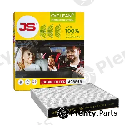 Js Asakashi AC881B — Filter, cabin air
