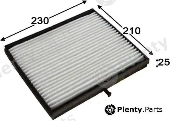 Js Asakashi AC0138 — Filter, cabin air