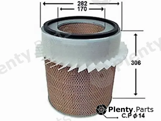 Js Asakashi A358J — Air Filter