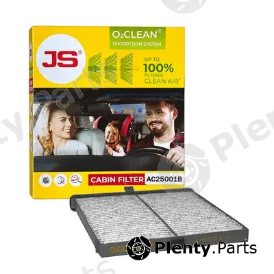 Js Asakashi AC25001B — Filter, cabin air
