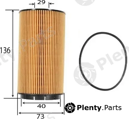 Js Asakashi OE33002 — Oil Filter