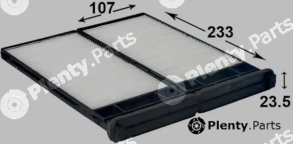 Js Asakashi AC2502SET — Filter, cabin air