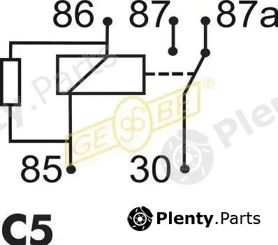 Gebe 991291 — Multifunctional Relay