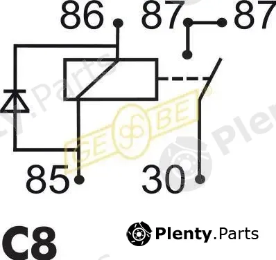 Gebe 950111 — Mass Air Flow Sensor