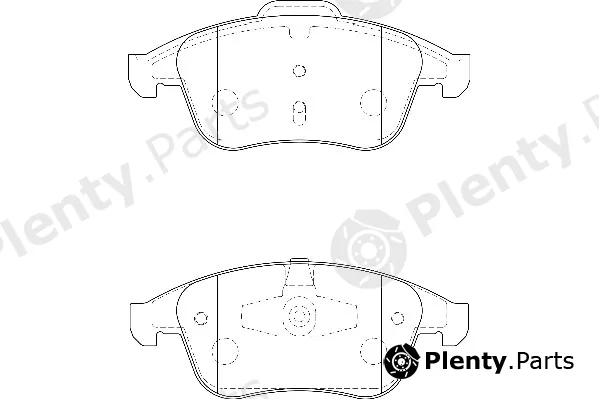 Omnicraft 2135006 — Brake Pad Set, disc brake