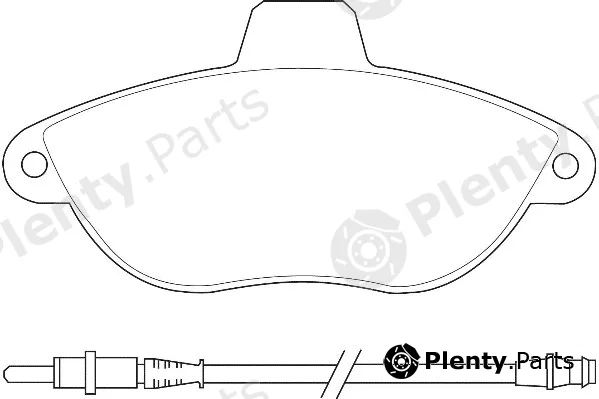 Omnicraft 2135155 — Brake Pad Set, disc brake
