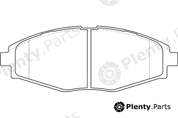 Omnicraft 2134952 — Brake Pad Set, disc brake