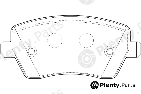 Omnicraft 2134842 — Brake Pad Set, disc brake